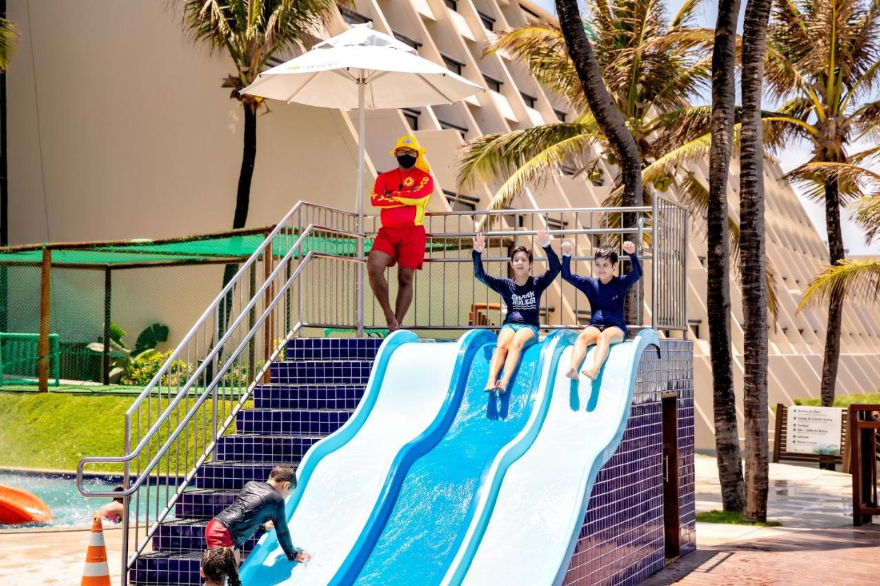 Ocean Palace All Inclusive Premium Natal Exterior photo The water slide at the pool
