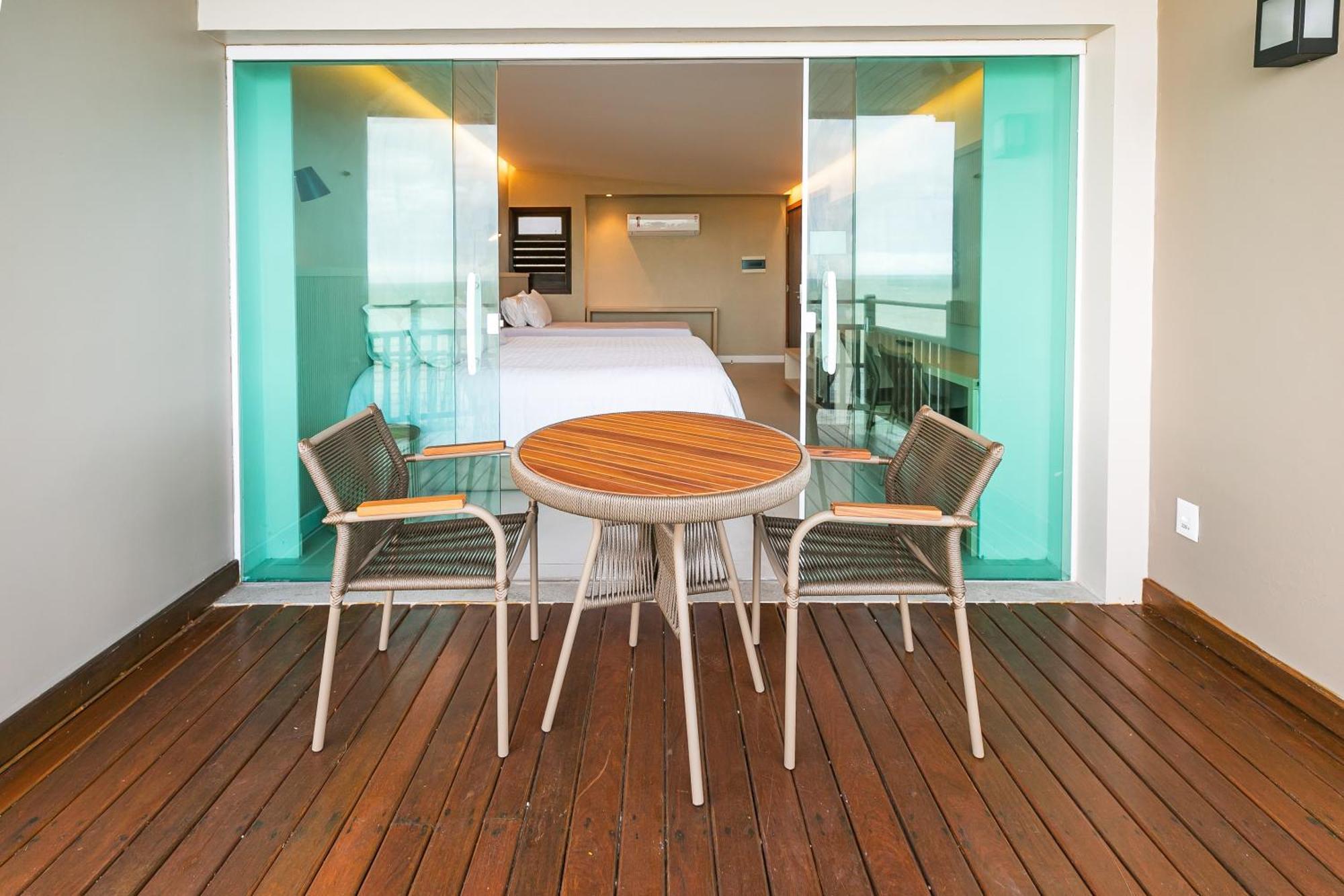 Ocean Palace All Inclusive Premium Natal Exterior photo A balcony at the hotel