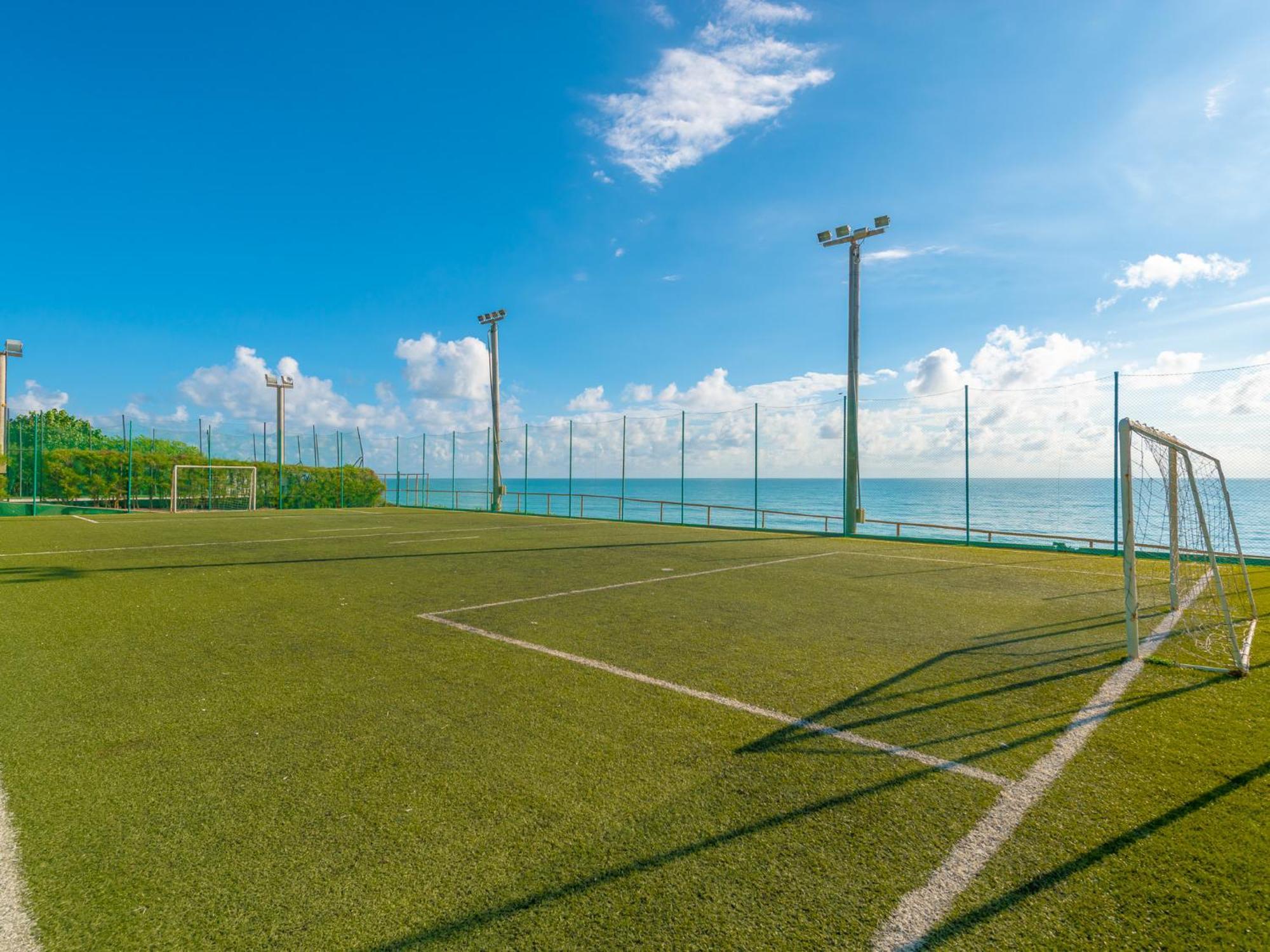 Ocean Palace All Inclusive Premium Natal Exterior photo The football field at the resort