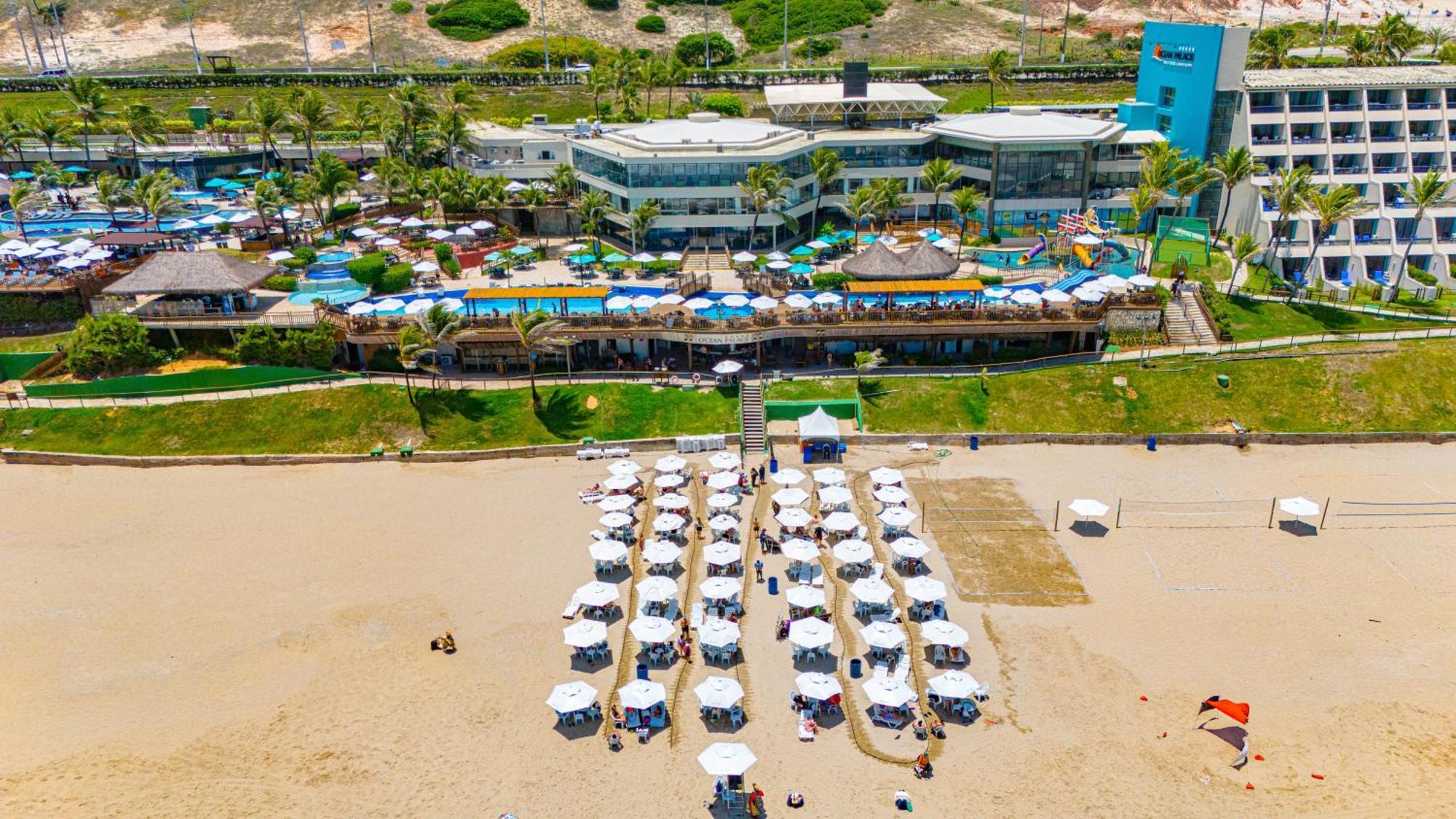 Ocean Palace All Inclusive Premium Natal Exterior photo Aerial view of the beach club