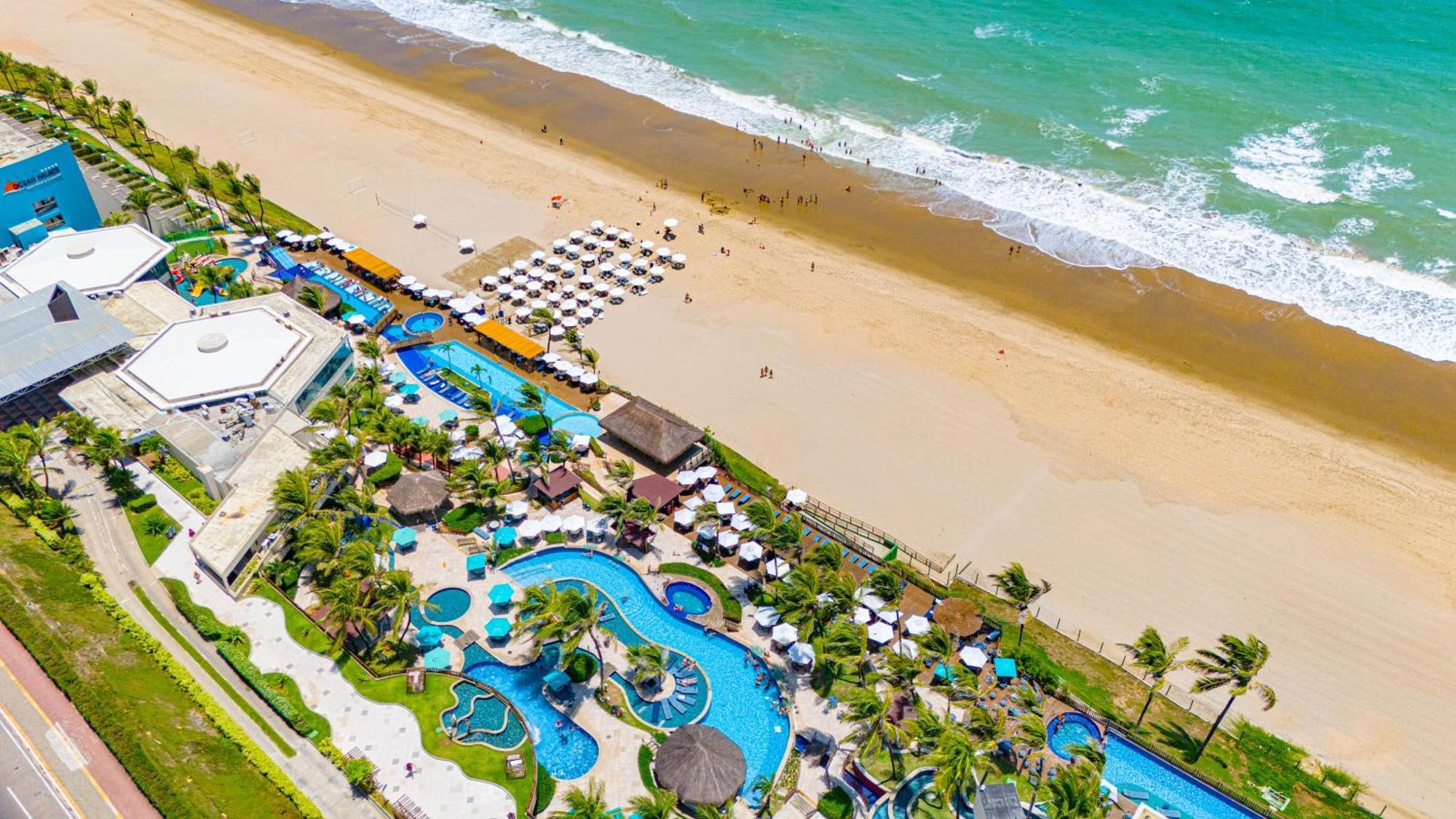 Ocean Palace All Inclusive Premium Natal Exterior photo Aerial view of the resort