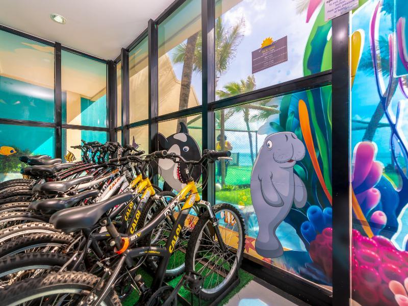 Ocean Palace All Inclusive Premium Natal Exterior photo Bicycle rental at the resort